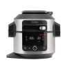 Ninja Foodi MAX 14-in-1 SmartLid Multi-Cooker, 7.5L, Electric Pressure Cooker & Air Fryer, Layer Ingredients with 2-Tier Rack, Cooks 6 Portions, Dishwasher Safe Parts, Stainless...