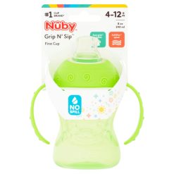 Nûby Sipeez First Cup Grip N' Sip 4-12m 240ml