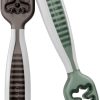 NumNum Baby Spoons Set, Pre-Spoon GOOtensils for Kids Aged 6+ Months - First Stage, Baby Led Weaning (BLW) Teething Spoon - Self Feeding, Silicone Toddler Food Utensils - 2...