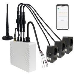 OWON 750A WiFi Power Energy Monitor,3 Phase Clamp Meter with Real-Time Power,Voltage,Current Monitoring,Power Factor Measurement,Smart Life App Integration,Suitable for...