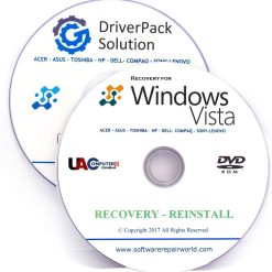 Re INSTALL Repair Restore WINDOWS VISTA "HOME PREMIUM" Edition 32 Bit PLUS AUTOMATED DRIVERS PACK DVD PC Laptop Computer DVD CD Disc Disk