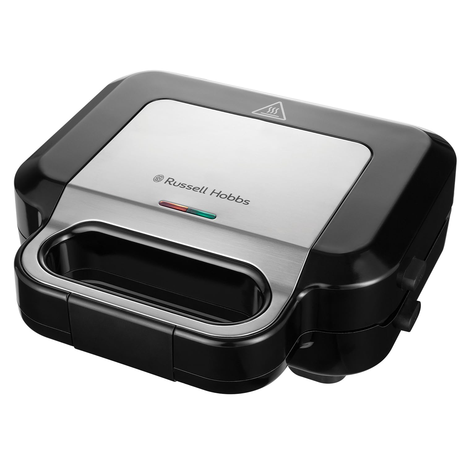 Russell Hobbs Sandwich Maker 3 in 1 Creations (Waffle maker, panini press or grill, 3 removable plates with non-stick coating, dishwashersafe parts, BPA free) 26810, Black