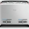 Sage - The Smart Toast 4-Slice Toaster, Brushed Aluminium