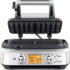 Sage - The Smart Waffle Pro - 2-Slice Waffle Maker with LCD Display, Brushed Stainless Steel