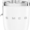 Smeg CJF11WHUK Citrus Juicer, Aluminium, 70 W, White