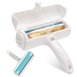 USION Pet Hair Remover Brush - Reusable Dog Hair Removal for Dogs and Cats, Animal Cat Hair Removal Brush Easy to Clean Fixed Areas Pet Fur from Carpet, Furniture, Rugs, Bedding...