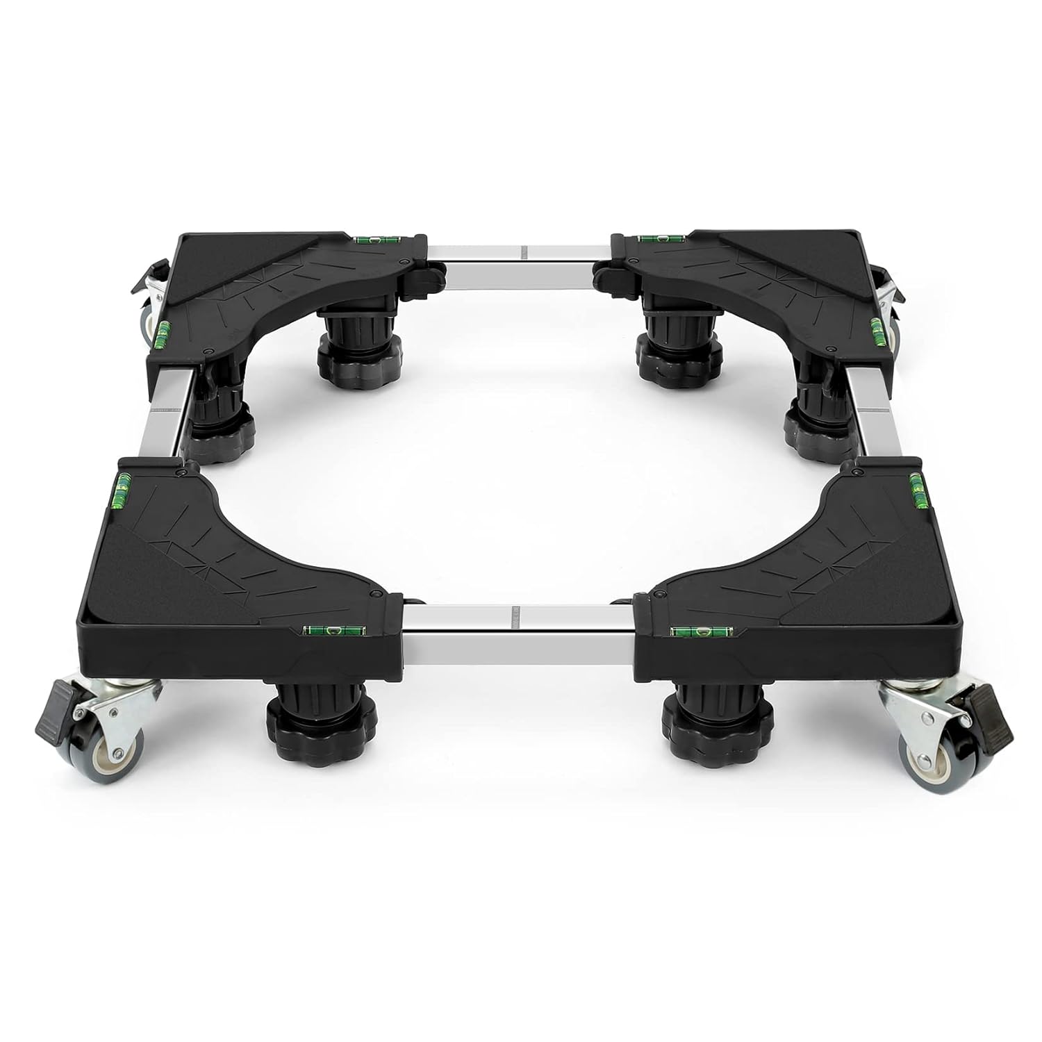 W B D WEIBIDA Support Machine à Laver 4 Pieds Rembourrés, Charge 200KG