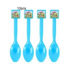 (10pcs-Spoons) Little Baby Bum Party Supplies Decor Tableware Banner