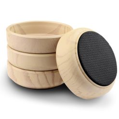 4-Pack Premium Floor Protectors & Rubber Castor Cups,Carpet Protector Cups,Sofa Feet Protectors for Wooden Floors,Sofa Leg Floor ProtectorsPerfect for Furniture Legs, Carpets,...