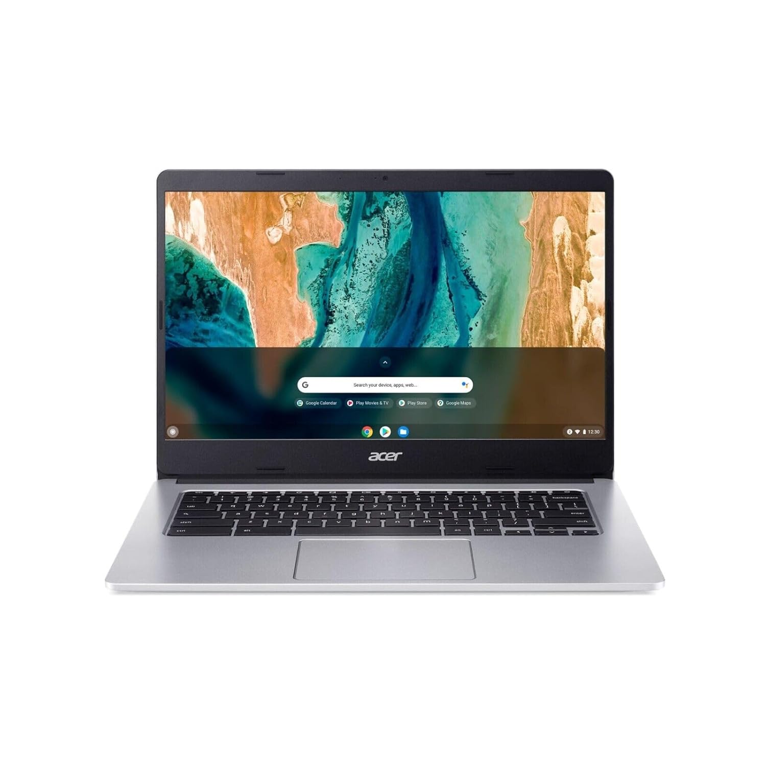 Acer Chromebook 314 CB314-2H Laptop - MTK MT8183, 4GB, 128GB eMMC, Integrated Graphics, 14-inch HD, Google Chrome OS, Silver