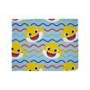 Baby Shark Rainbow Fleece Blanket