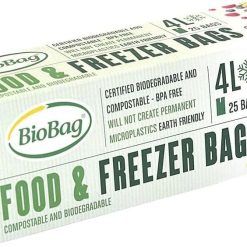 BioBag 182287 Freezer bags, compostable, Clear