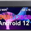 Blackview Tablets 10 inch Tab 7 Pro Android Tablets 12, 10GB(6+4) RAM+128 ROM(Up to 1 TB TF), Quad Core Processor, 1200x1920FHD IPS, Tablet with Sim Card Slot, 13MP+8MP Camera...