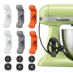 Cord Organizer for Kitchen Appliances, Upgraded Super Sticky Self Adhesive Cable Tidy Wrap Cord Organiser, Cord Wire Cable Organizers, Cable Cord Winders for Coffee Maker Mixer...