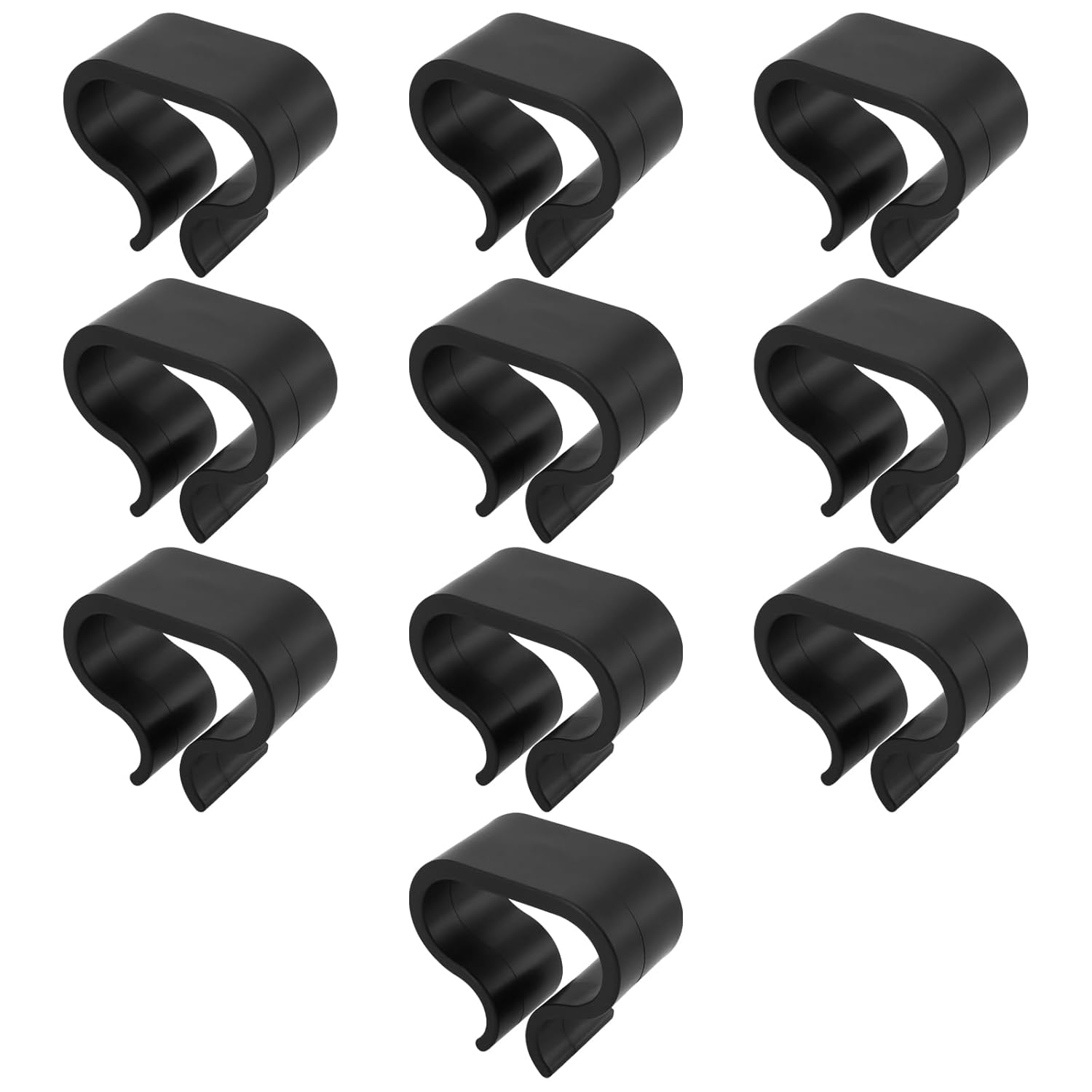 Create idea Pack of 10 Furniture Clips Chair Fastners Clip Sectional Connector Non-Slip Patio Furniture Alignment Clips Suitable for Rattan Furniture Garden Furniture, 6.8x6cm