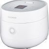 CUCKOO CR-0675F | 6 Cup (Uncooked) Rice Cooker | 13 Menu Options: Quinoa, Oatmeal, Brown Rice and More, Touch Screen, Non-Stick Inner Pot | White