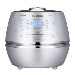 CUCKOO CRP-DHSR0609F Rice Cooker Silver with Display, 1090 W