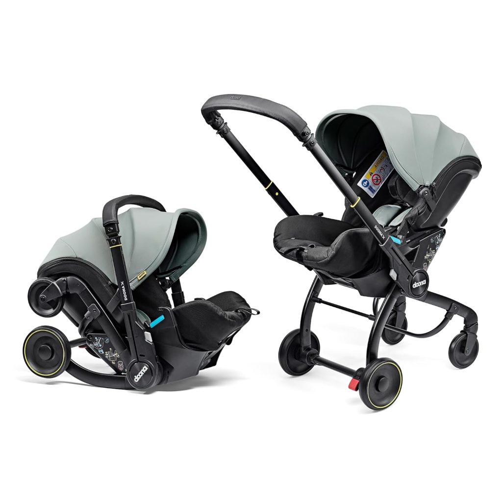 Doona X Baby Car Seat & Travel Stroller Dusty Sage – Convertible 0+ Car ...