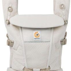 Ergobaby Adapt 3-Position SoftFlex Mesh Ergonomic Baby Carrier for Newborns From Birth, Back Carrier, Natural Beige