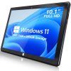 Fusion5 10 inch Windows 11 Tablet PC - Ultra Slim Windows Tablet Computer - 8GB RAM, Full HD Display, 5G WiFi, Intel Quad-Core CPU, USB 3.0, Micro HDMI, Dual Cameras, Bluetooth...