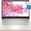 HP Stream 14 inch Laptop for Student and Business, Intel Quad-Core Processor, 4GB RAM, 64GB eMMC, 1-Year Office 365, Webcam, 12H Long Battery Life, Lightweight & Slim Laptop,...