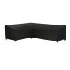 iBirdie Outdoor Sectional Cover for 90''Right 120''Left L-Shaped Patio Sofa Waterproof Weatherproof 600D Heavy Duty Garden Furniture Cover Outside Sectional Couch Cover L shape