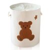 INough Large Laundry Basket Tall Baskets Storage for Dirty Clothes, Toys Storage Bin Baby Hamper 58L Clothes Hamper Blanket Basket Baby Toys Organizer for Nursery Bedroom Living...