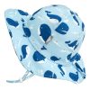 JAN & JUL Boys' Cotton Sun-Hat with 50+ UPF UV Protection for Kids