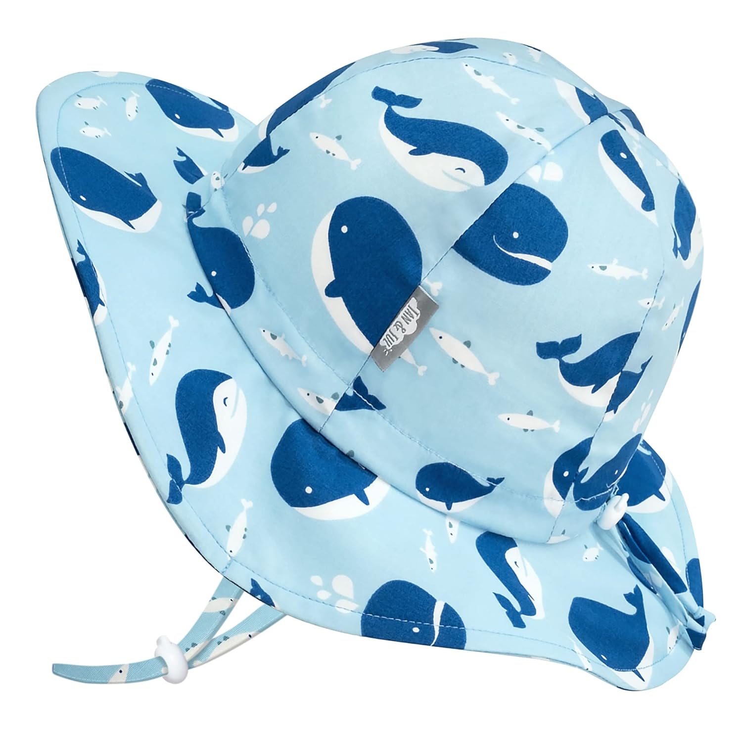 JAN & JUL Boys' Cotton Sun-Hat with 50+ UPF UV Protection for Kids