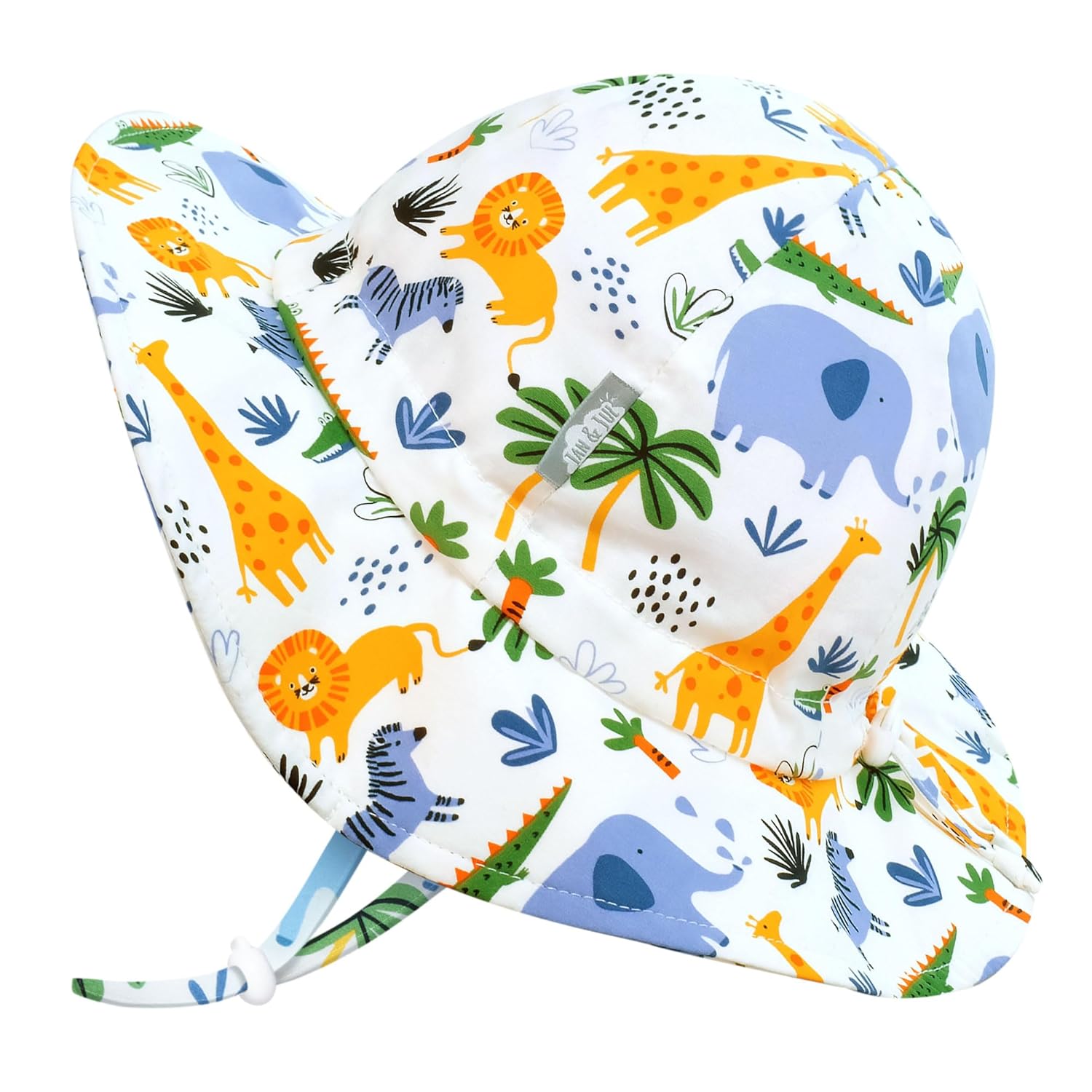 JAN & JUL Boys' Cotton Sun-Hat with 50+ UPF UV Protection for Kids