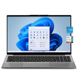 jumper 2025 Laptop, 8-Core Processor(Up to 4.4GHz), 16GB DDR4 512GB NVME SSD, 15.6" FHD IPS Screen, 62.7Wh Battery, WiFi-6, Bluetooth5.1, USB3.2, 2 Memory Slots.