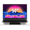Laptop 14 Inch Laptop Computer 8GB RAM 256GB SSD Storage(TF Card 512GB-1TB) N4020 Processor(Up to 2.8GHz) PC Notebook with USB WiFi BT4.2 Wireless Mouse & Keyboard Film UK-Silver
