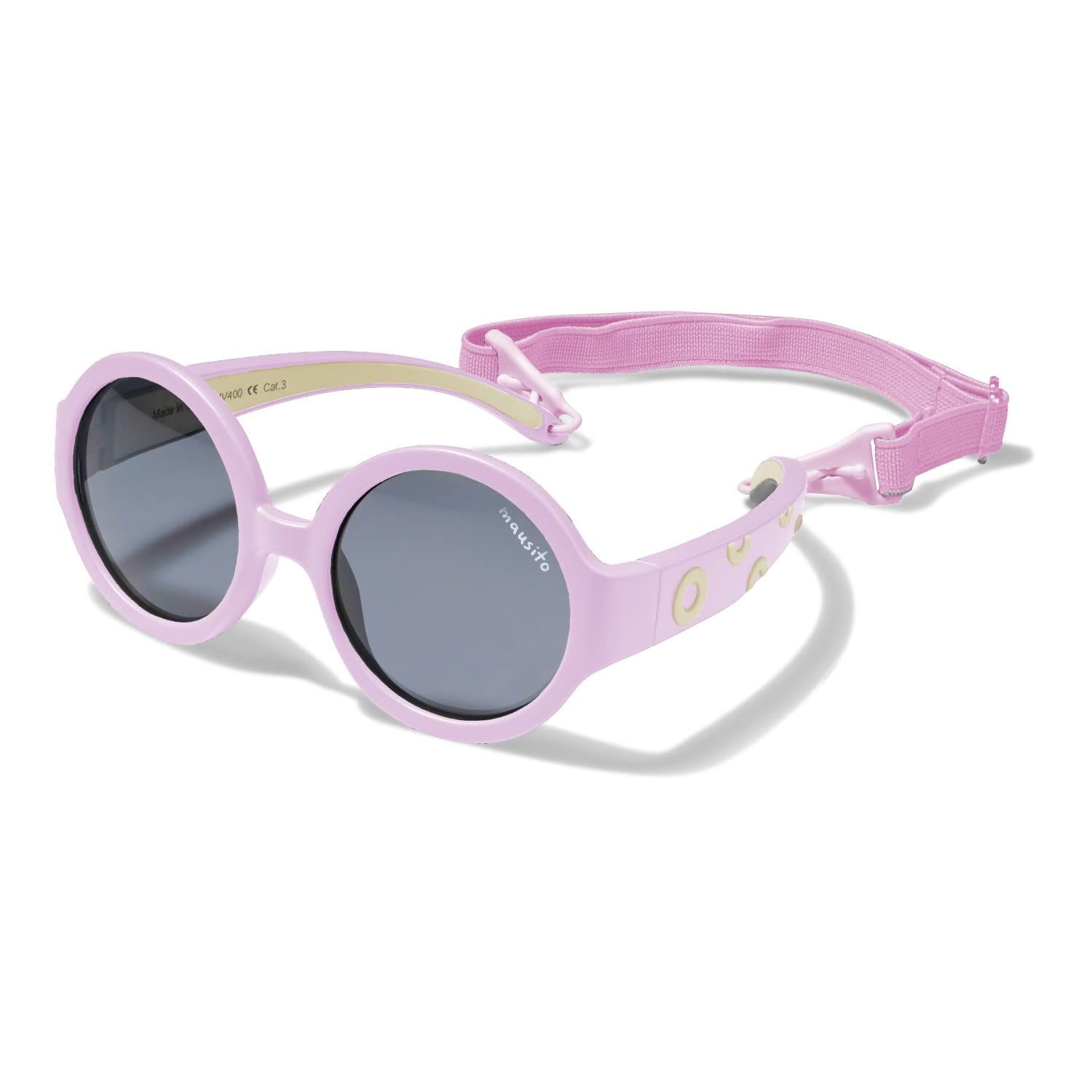 Mausito BABY sunglasses 6-24 months | Flexible BPA-Free Kids sunglasses with adjustable strap | 100% UV Protection Toddler Sunnies | Comparison winner | European design made for...