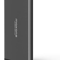 Maxone External Hard Drive 1TB HDD 2.5" Ultra Slim Aluminum USB 3.0 Backup for PC/Desktop/Laptop/TV/Chromebook/Windows - Charcoal