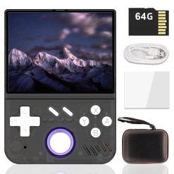 My Mini Handheld Games Consoles, Handheld Gaming Built in Linux OpenGL Es 3.2,64G TF Card 15000 Games,30 Emulators,3.5in IPS Screen,4000mah Battery Retro Handheld Game Console...