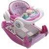 MyChild Coupe 2-in-1 Baby Walker Pink - Activity Centre Baby Walker - Easy compact fold Frame for Storage - 6 Months + Anti Fall Blocks for Extra Safety and 3 Height Adjustment