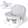 Orzbow Versatile Baby Bath Seat, Stable Bath Seat Baby w/Three-Position Adjustable Backrest for 3-24 Months, Convenient Baby Bath Support w/Strong Suction Cups & Detachable...