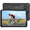 OUKITEL RT3 (2023) 8 Inch Tablet, 7GB+64GB/SD 1TB Rugged Tablet Android 12, 5150mAh, 4G Dual SIM, 5G Wi-Fi, Octa-Core, 16MP Camera Portable Tablets, IP68 Waterproof/Bluetooth...