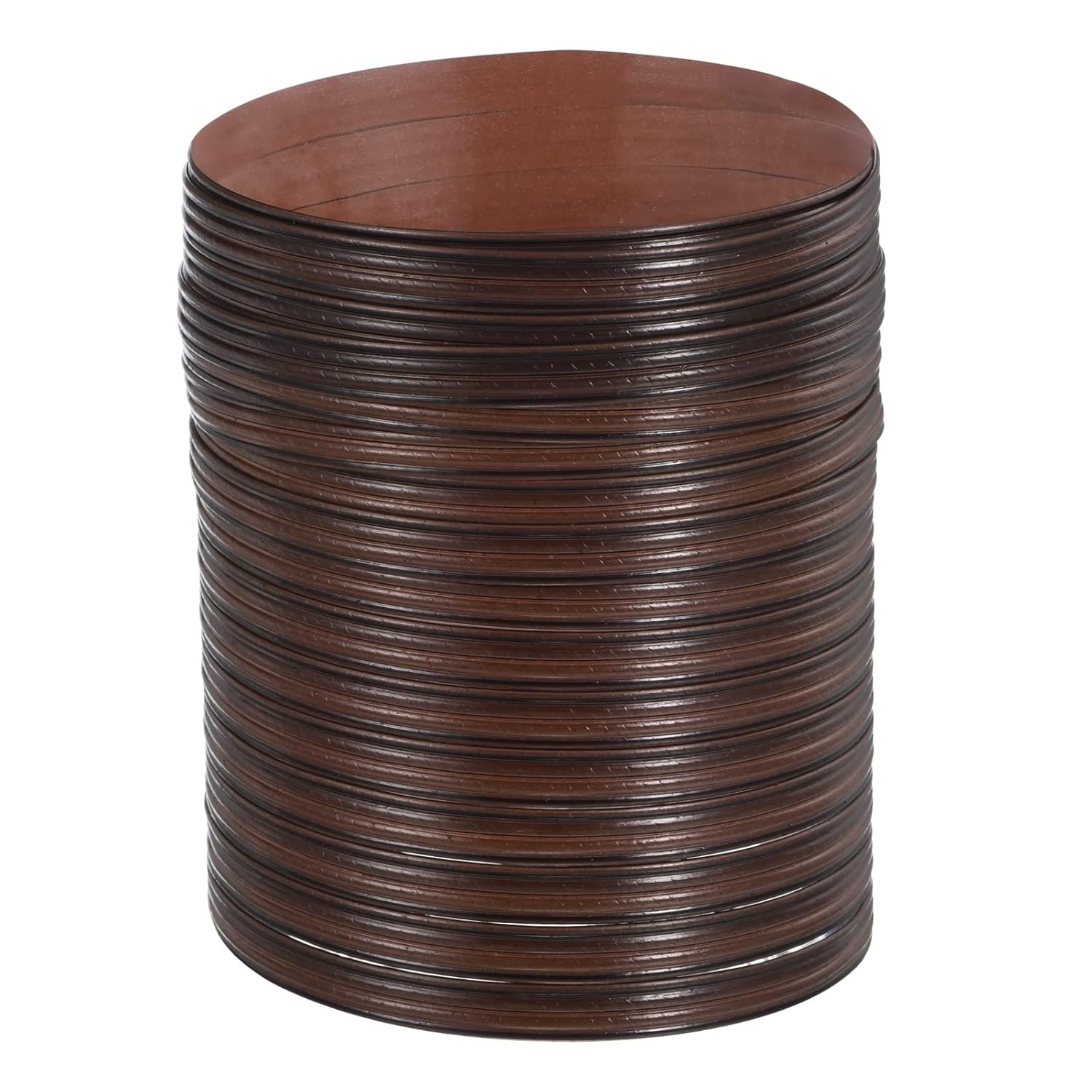 PATIKIL Wicker Repair Kit, 30m/98ft PE Rattan Replacement Repair DIY Set for Wicker Fixing Furniture Patio Furniture Repair, Embossed Black Brown