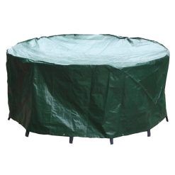 Patio Set Cover,Waterproof Garden Furniture Set Cover Round Table Set Cover,Green,190x80cm