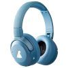POGS Wireless Over-Ear Noise Cancelling Headphones | The Turtle | Foldable and Durable Headphones | Volume Limited 85 dB, Microphone | Wireless Music-Sharing Function (rBlue)