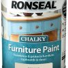 Ronseal Chalky Furniture Paint 750ml Pebble