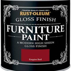 Rust-Oleum Gloss Furniture Paint Empire Red 125ml