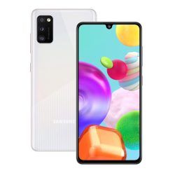 Samsung Galaxy A41 Mobile Phone; Sim Free Smartphone - Prism Crush White (UK Version) (Renewed)