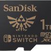 SanDisk 1TB microSDXC card for Nintendo Switch consoles, Nintendo Licensed Product, Zelda edition, up to 100 MB/s, more place for games, UHS-I, Class 10, U3, Legend of Zelda