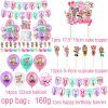 (Suit ) Cry Babies Magic Tears Theme Birthday Party Banner Cake Topper Balloon