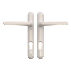 Sweet Door Handle 122mm (Short Fixings) - Matching Door Furniture Available (White)