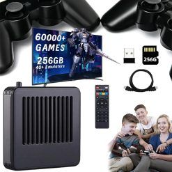 Temoo Retrowave G11 Pro Retro Games Console for TV, 256GB 60000+ Games Plug & Play Games Consoles Supports 40+ Emulators, Nostalgic Box Game Stick with Dual 2.4G Wireless...