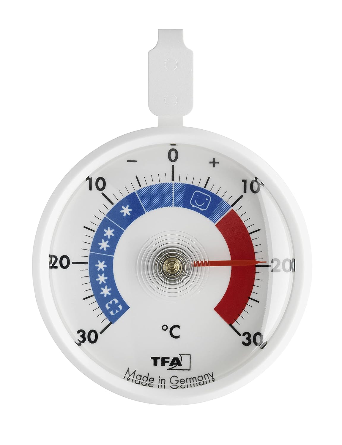 TFA Dostmann Analog Cooling Thermometer Small Handy Fridge Freezer Control L 72 x W 21 x H 95 mm