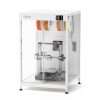 3D Printer Enclosure with Ventilation, Built-in 2 Filament Hangers, LED Light, Thermo-Hygrometer, Noise Reduction & Print Optimization, Dustproof and Heat-Resistant Cabinet
